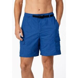 Lands End Blue Swim Trunks (large)